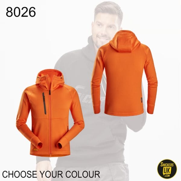 Snickers 8026 Polartec Power Stretch Full Zip Hoodie