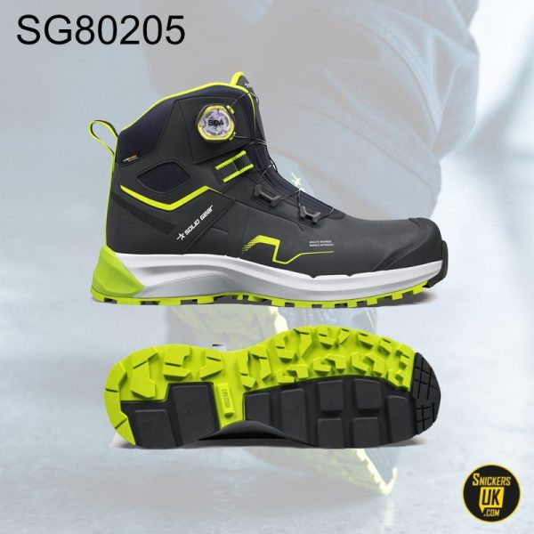 Solid Gear Sonar Mid Green Safety Boot