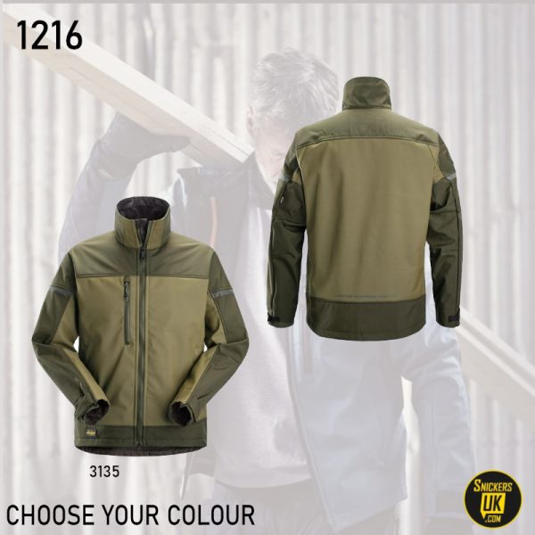 Snickers 1216 AllRoundWork Soft Shell Stretch Jacket