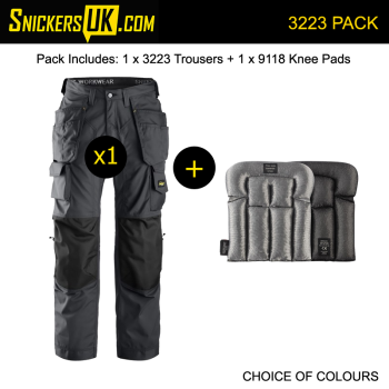 Snickers 3223 FloorLayers Holster Pocket Trousers Pack