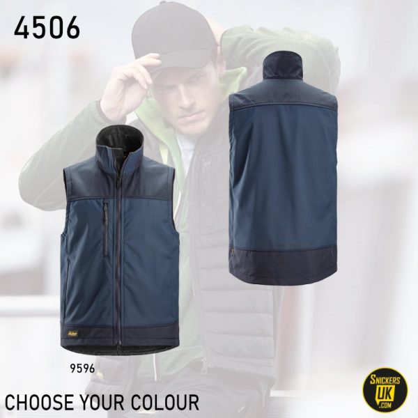 Snickers 4506 AllRoundWork Soft Shell Stretch Vest